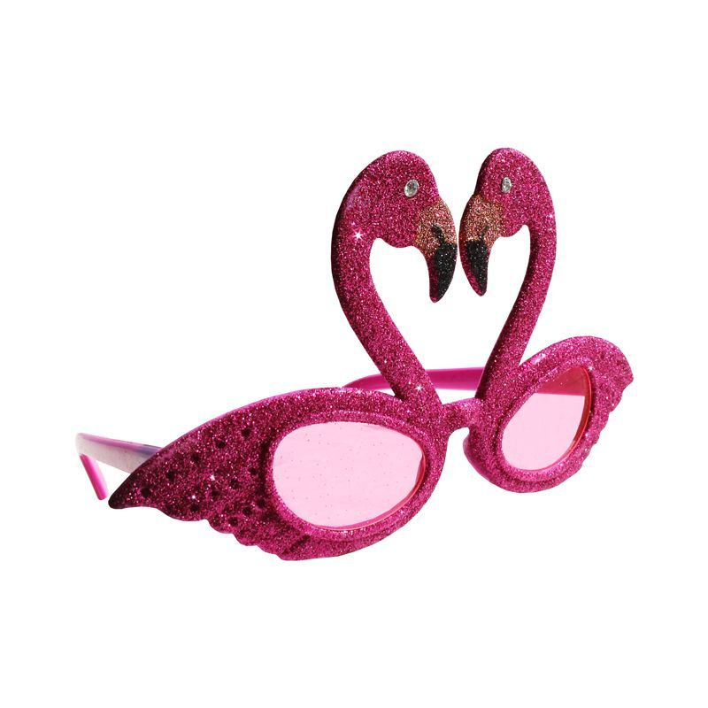 Карнавальные очки "Фламинго" #1