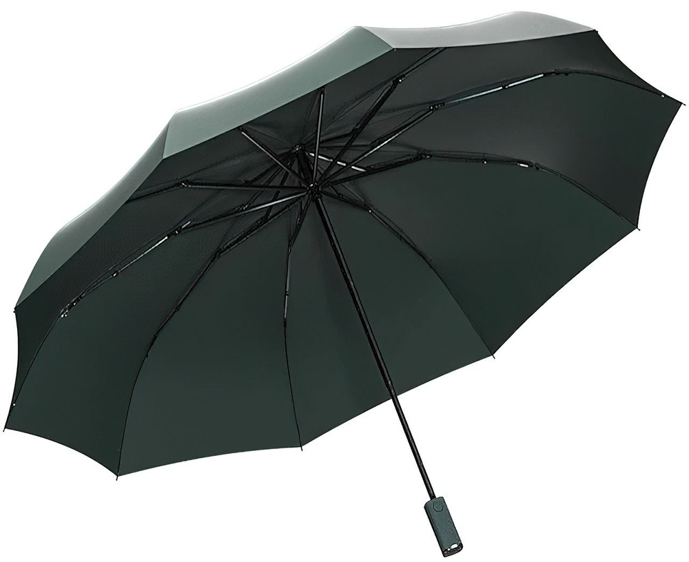 Зонт Zuodu Full Automatic Umbrella Led (Green) #1