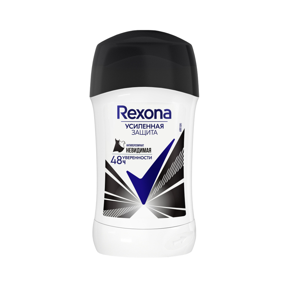 Rexona антиперспирант невидимый на черном и белом 40мл #1