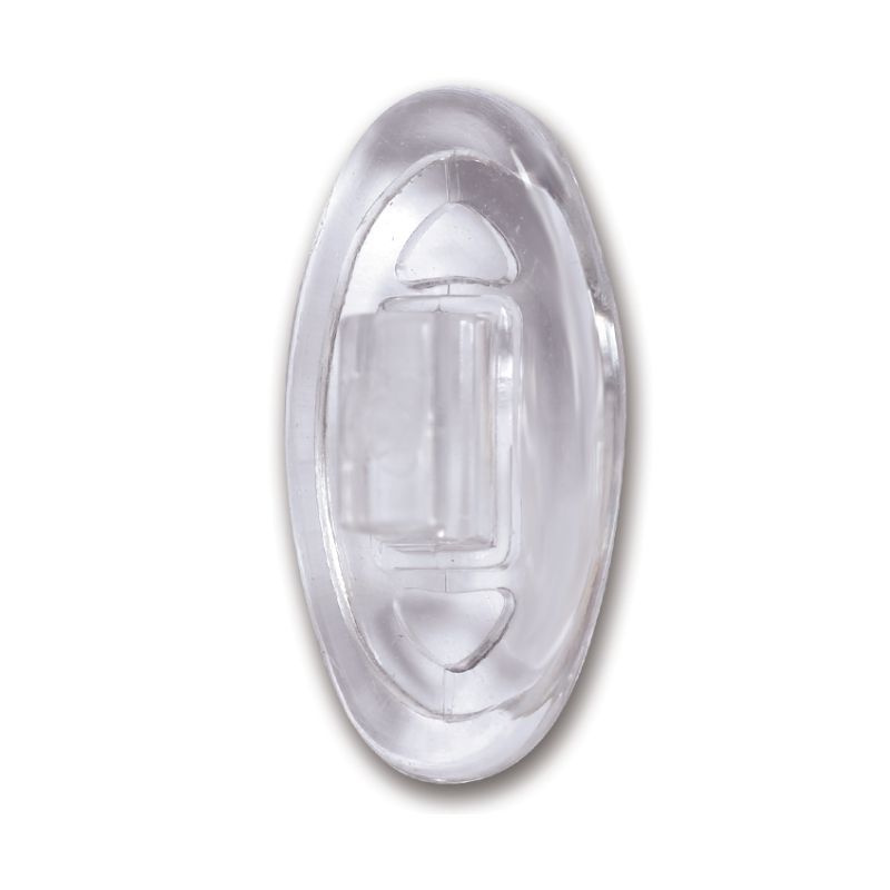 Носовые упоры OptiTech для очков, повышенной комфортности, c пластиковой вставкой, cимметричные носоупоры #1