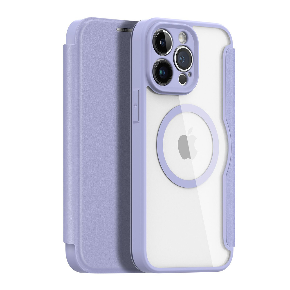 Чехол книжка Dux Ducis для iPhone 14 Pro Max 6.7" (with MagSafe) фиолетовый #1