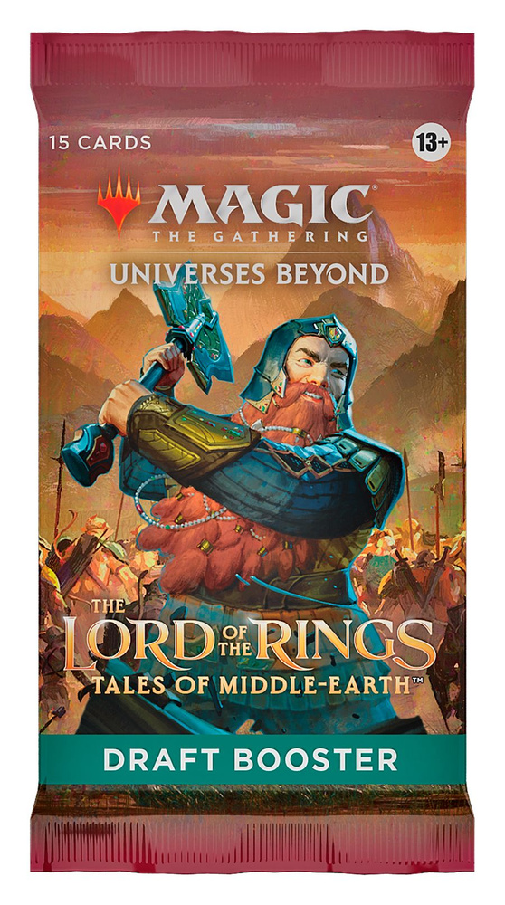 MTG: Драфт-бустер издания Universes Beyond - The Lord of the Rings: Tales of Middle-Earth на английском #1