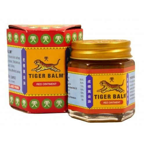 Тайский Тигровый бальзам (Tiger Balm Red) красный, 30 гр #1