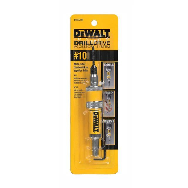 Сверло DEWALT DW 2702 2 в 1, сверло для зенковки по дереву 10 мм. #1