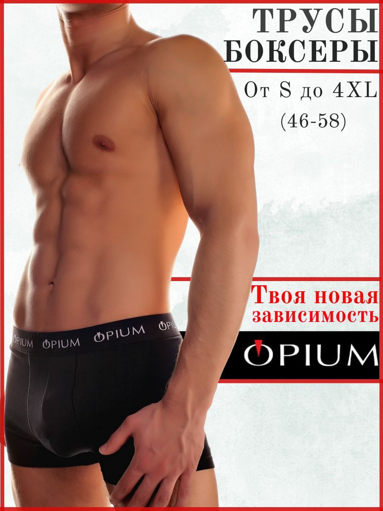 Трусы боксеры OPIUM Нижнее белье, 1 шт #1