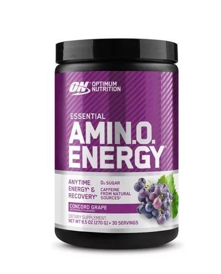 Аминокислоты Optimum Nutrition Essential Amino Energy 270гр Виноград Конкорд  #1