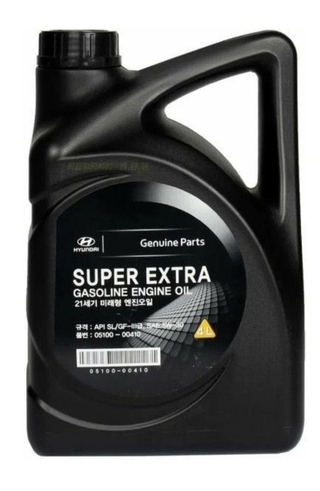 Масло моторное Hyundai-KIA 5W-30 Полусинтетическое - купить в интернет ...
