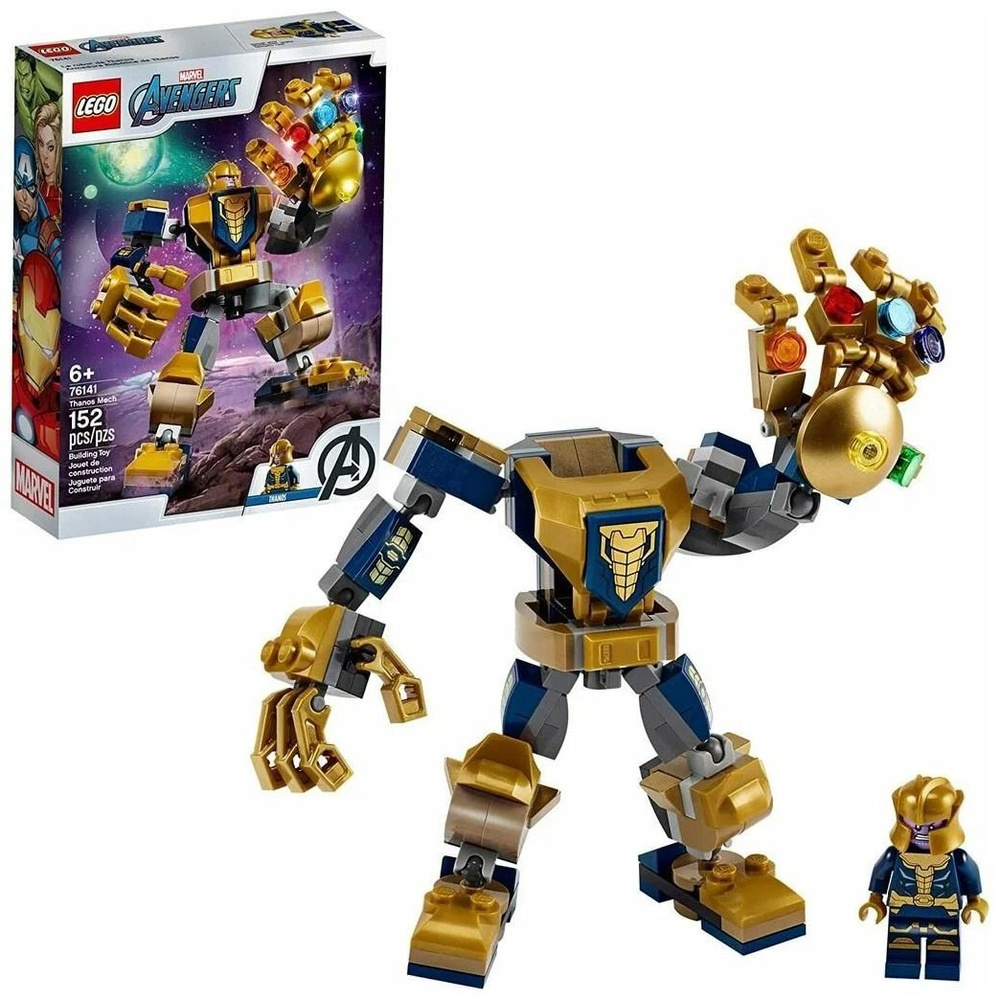 Конструктор LEGO Marvel Avengers 76242 Thanos Mech Armor Мех-броня Таноса / игрушка фигурка лего марвел #1