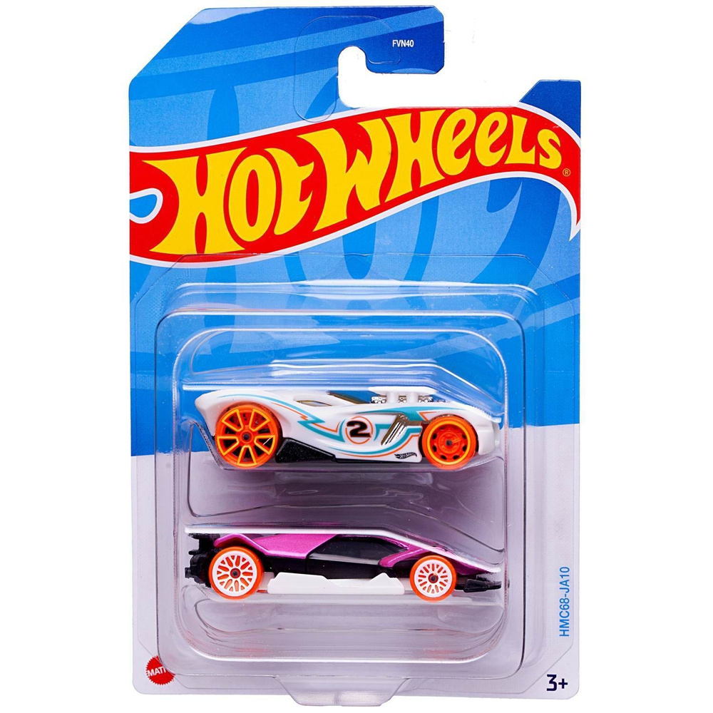 Набор машинок Mattel Hot Wheels упаковка из 2-х штук №19 #1
