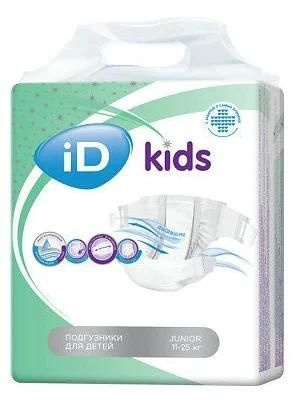 Подгузники детские iD Kids размер "Junior" (вес 11-25 кг) 34шт/упак.  #1