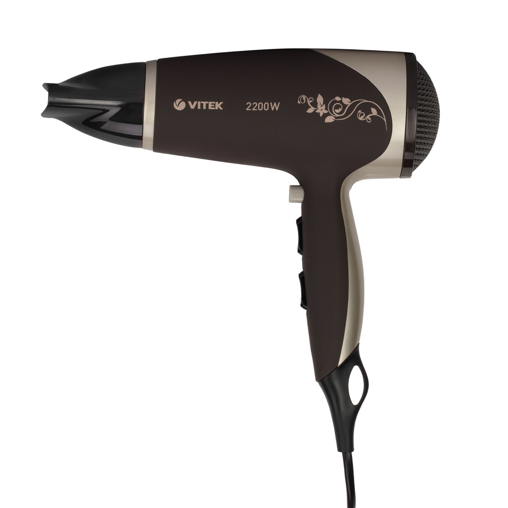 VITEK Фен для волос Фен Vitek VT-2327 CL 2200 Вт, коричневый #1
