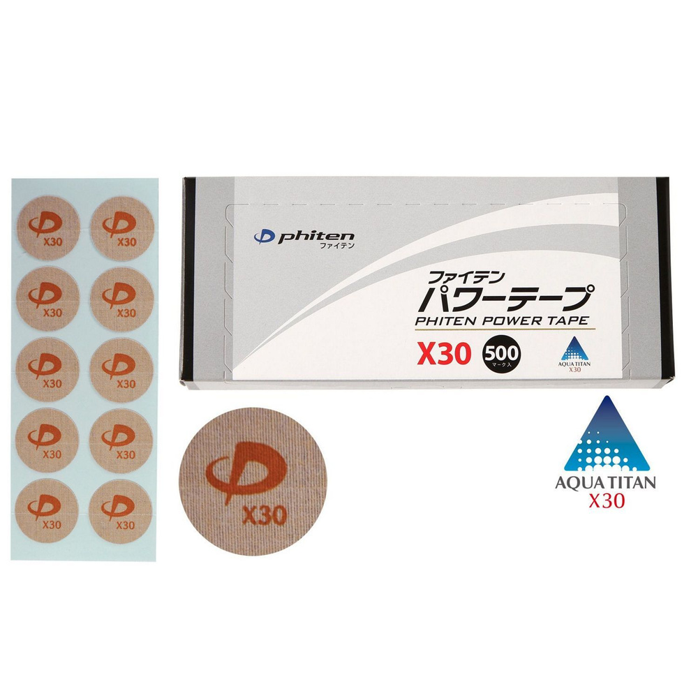 Точечный тейп PHITEN POWER TAPE DISC X30 500шт #1