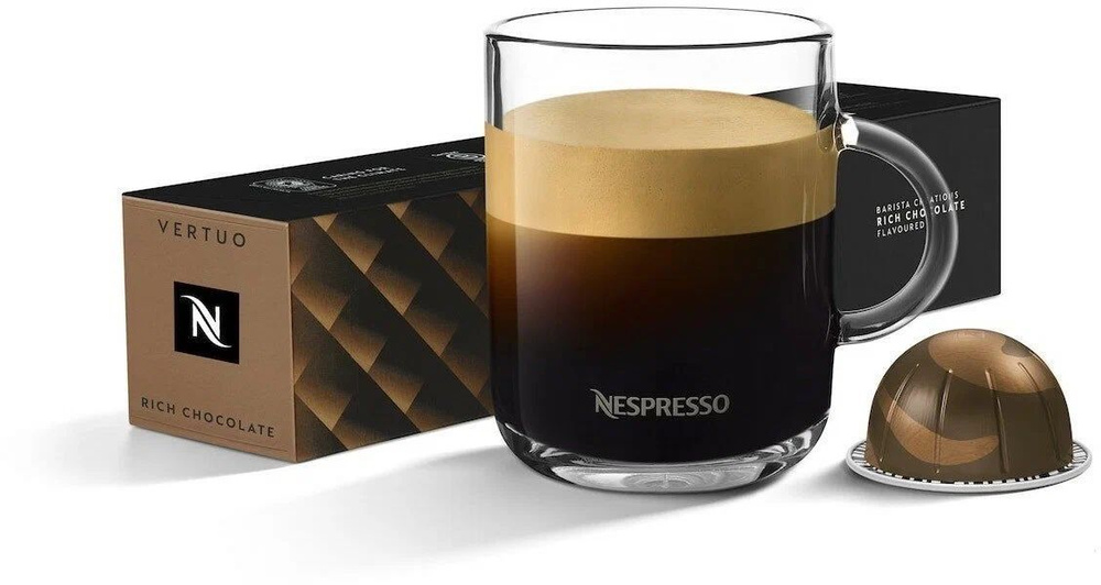 Кофе в капсулах Nespresso Vertuo RICH CHOCOLATE Barista Creations, 10капсул. #1