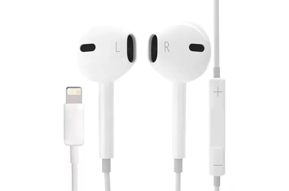 Наушники для Apple EarPods Lightning, белый #1