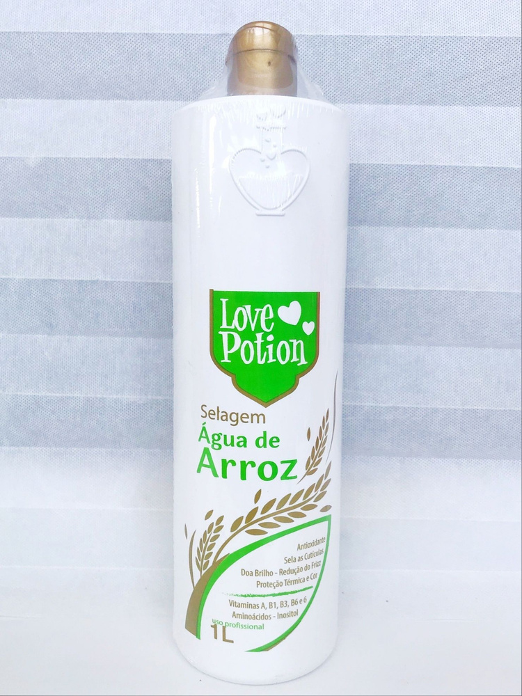 Кератин для выпрямления волос LOVE POTION Aqua de Arroz 1000мл #1