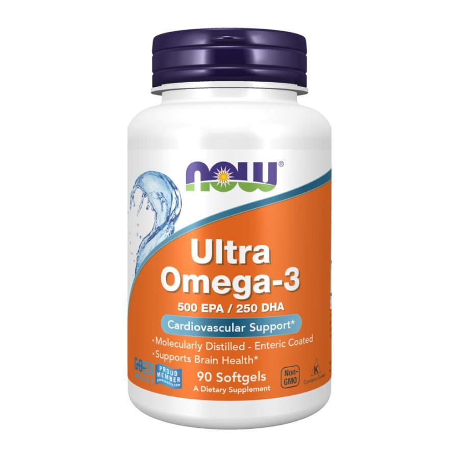 Ультра омега 3 Нау 90 гелевых капсул / Ultra Omega-3 500 EPA/250DHA Now #1