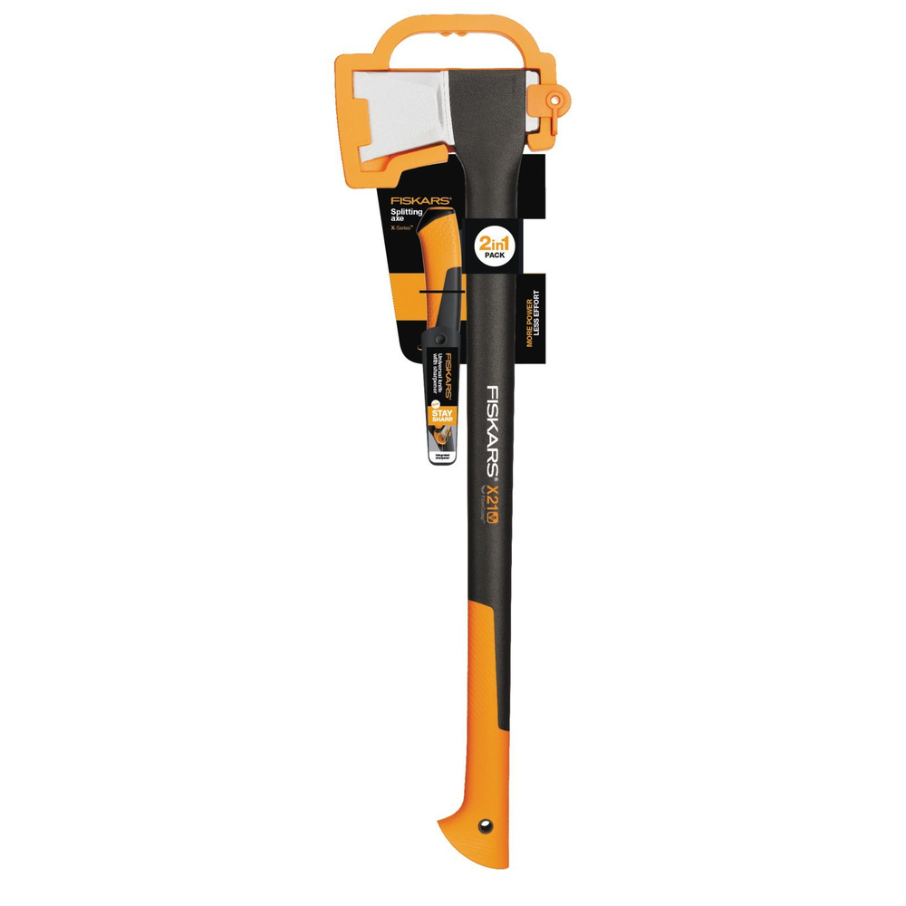 FISKARS Топор-колун X21 - L, Длина 700 мм; Общий вес 2100 г.+ подарок нож универсальный  #1