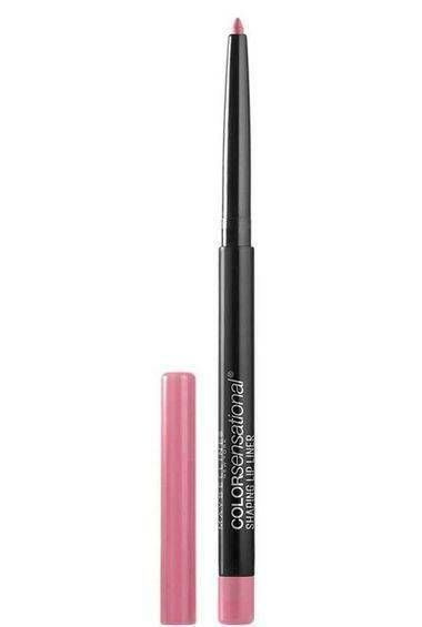 Maybelline New York карандаш для губ Color Sensational, оттенок 60 Бледно-розовый  #1