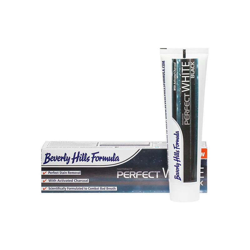 Зубная паста Beverly Hills Formulа Perfect White Black, 100 мл #1