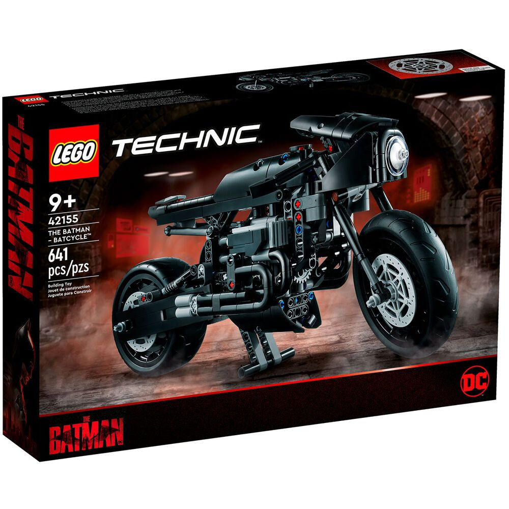 Конструктор пластиковый LEGO Technic Бэтцикл 42155 #1