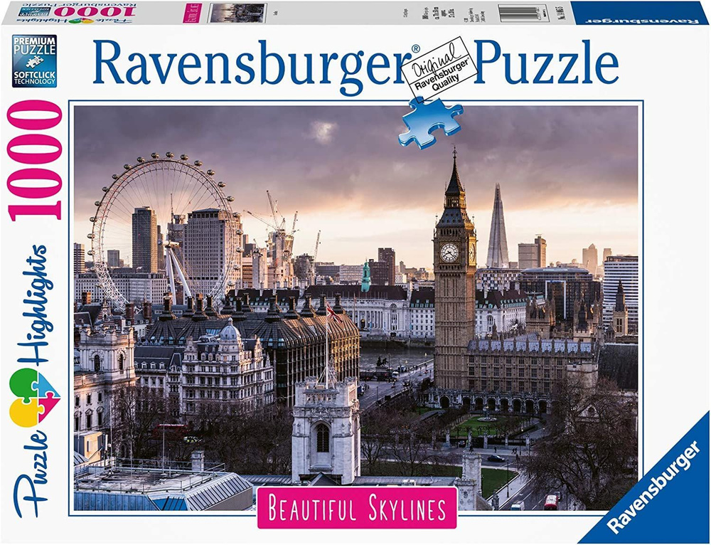 Ravensbuger Пазл 1000 деталей Лондонские горизонты #1