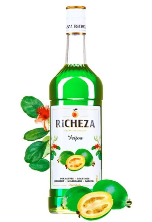 Сироп RICHEZA Фейхоа для кофе, коктейлей, десертов, лимонадов и мороженого, 1 л  #1