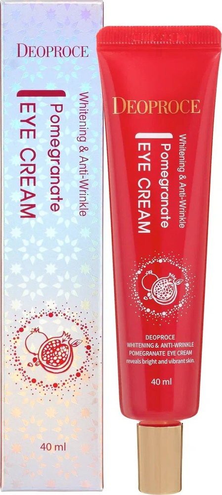 DEOPROCE / Диопрос Pomegranate Eye Cream Whitening & Anti-Wrinkle Крем для кожи вокруг глаз против морщин #1