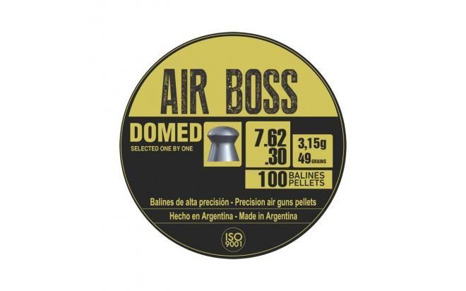 Пули пневматические Apolo Air Boss Domed 7,62 мм 3,15 грамм (100 штук) #1