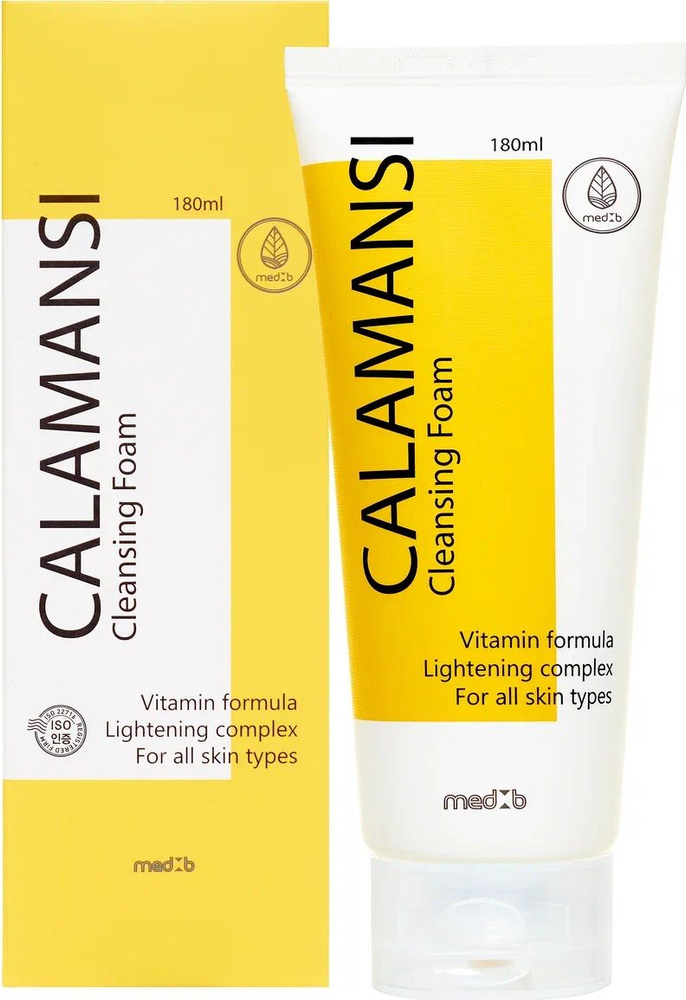 MEDB Calamansi Cleansing Foam Пенка для умывания очищающая с экстрактом каламанси 180мл / уход за кожей #1