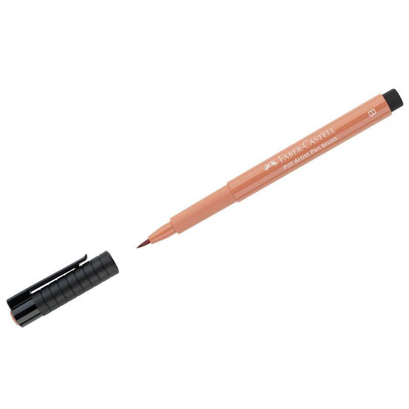 Ручка капиллярная Faber-Castell "Pitt Artist Pen Brush" , цвет 189 светло-коричневая, пишущий узел "кисть" #1