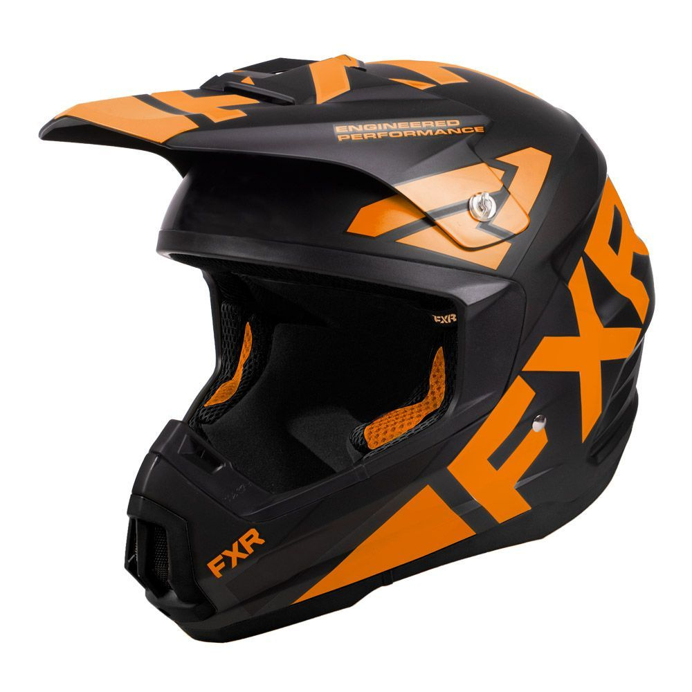 Шлем для снегохода FXR Torque Team, Black/Orange, L #1