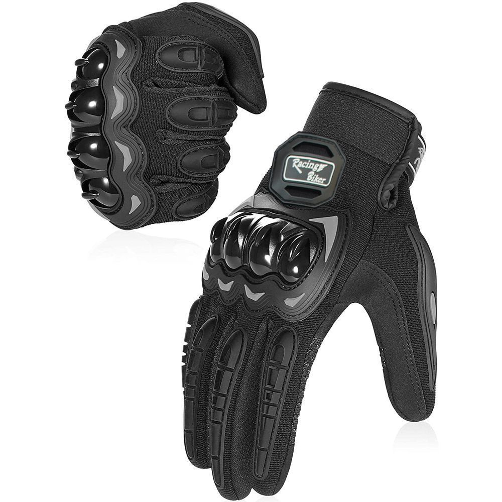 Сенсорные Мотоперчатки для спорта Тактические перчатки для езды на мототехнике Одноразмерные  #1
