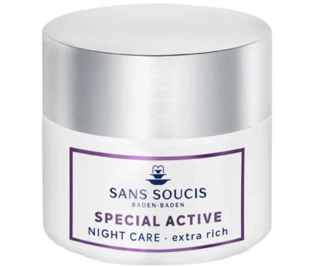 Sans Soucis Ночной крем активного действия для сухой кожи Special Active Anti age protection Night Care #1