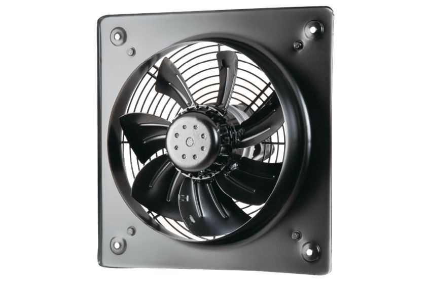 Вытяжной вентилятор Damandeh VIK 40A4S 400мм, 3400м/ч,170Вт, 500х500мм #1