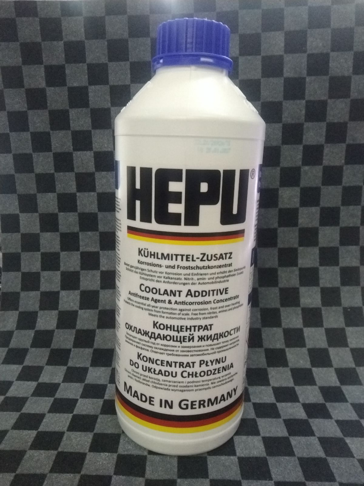 Антифриз HEPU Coolant G11 концентрат синий 1,5 л P999 #1