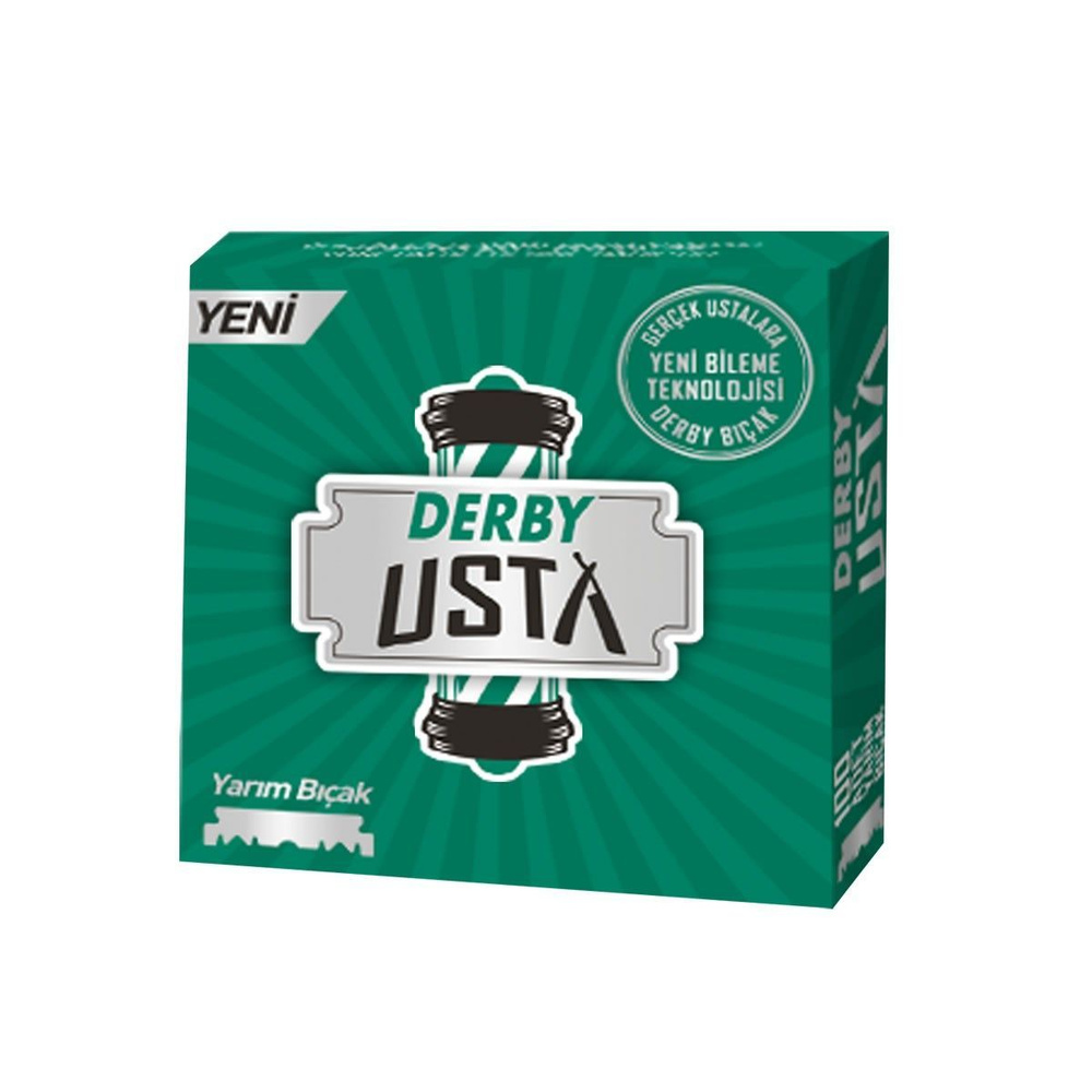 Derby USTA Односторонние Лезвия (100 Лезвий) #1