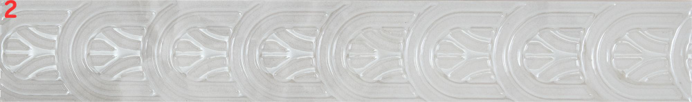 Бордюр для плитки Бордюр Axima Комо G1 50х7.5 см арки 2 шт 50 см x 7.5 см  #1