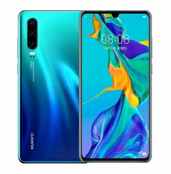 Смартфон Huawei P30 6/128 ГБ, бирюзовый #1