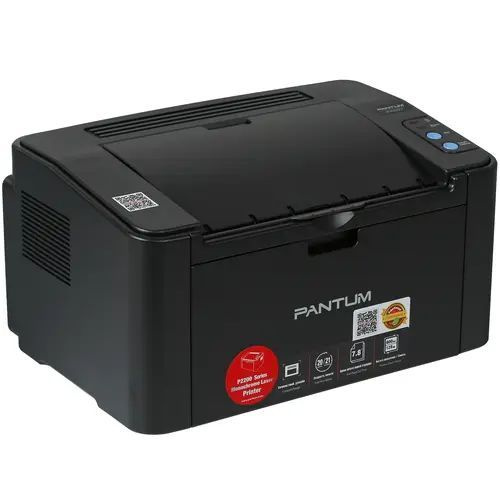 Принтер лазерный Pantum P2207 (P2207) черный - черно-белая печать, A4, 1200x1200 dpi, ч/б - 20 стр/мин #1