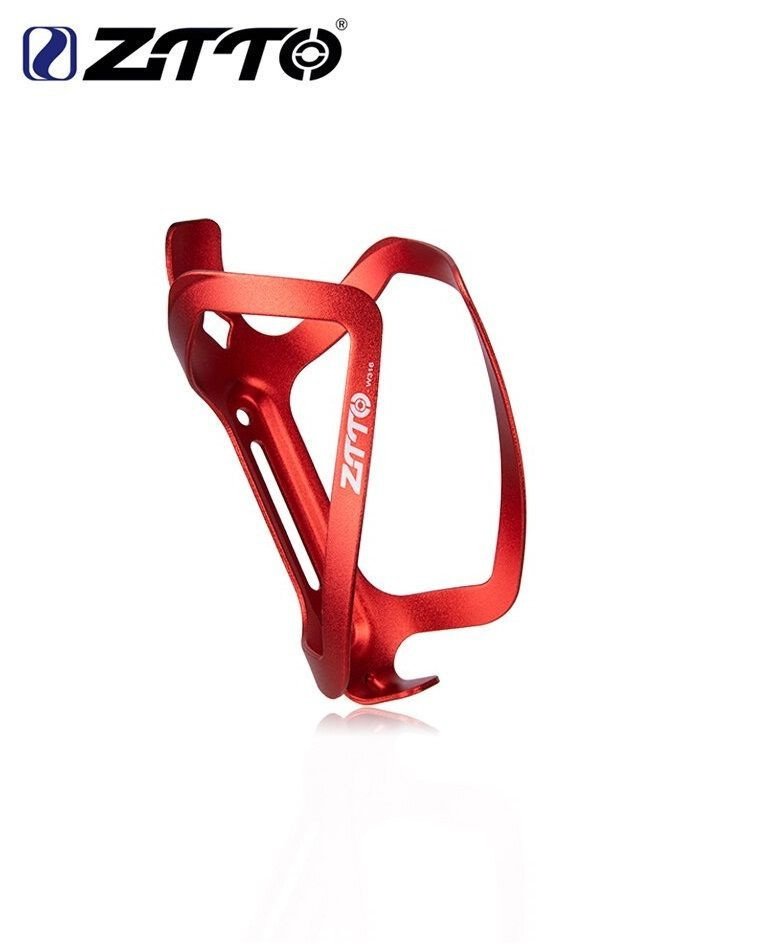 Флягодержатель ZTTO для велосипеда красный алюминиевый 1 шт  #1
