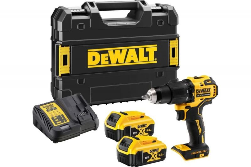 Дрель-шуруповерт аккумуляторная DeWALT DCD709P2T #1