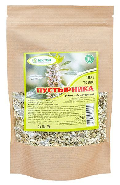 Фиточай трава Пустырника, Биолит, 100 гр #1