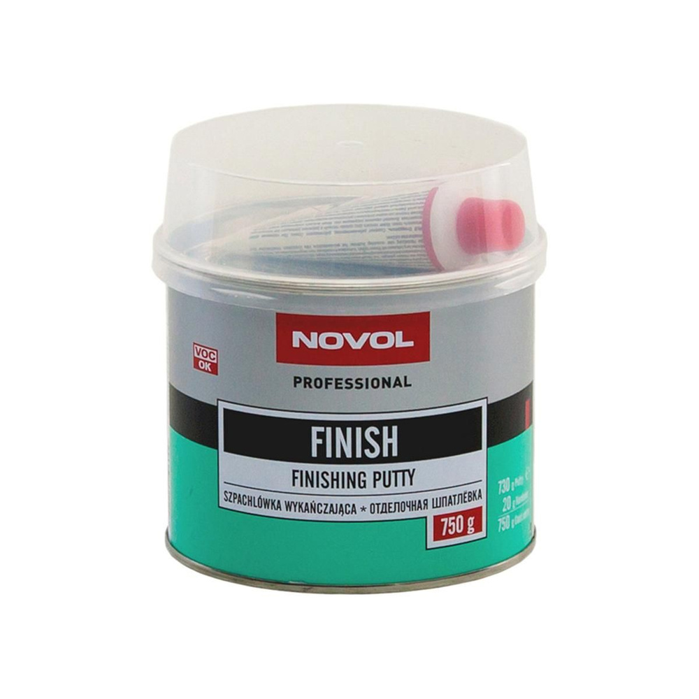 Отделочная автомобильная шпатлевка Novol Finish Putty 0,75 кг. #1