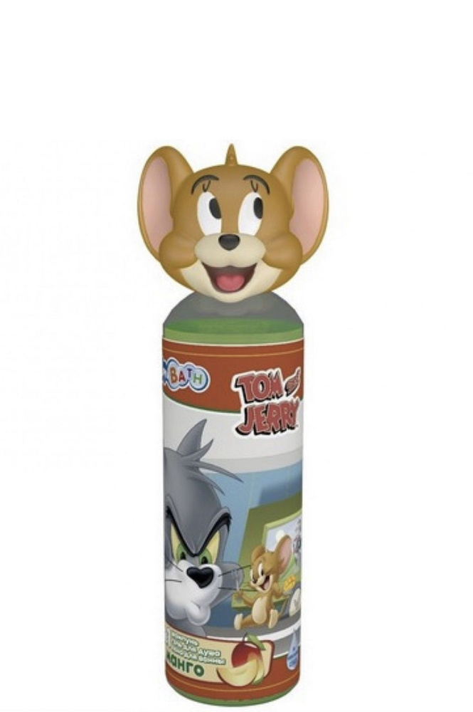 Детский Шампунь-гель-пена Play & Baty 3в1 Tom&Jerry. Манго 200мл. #1