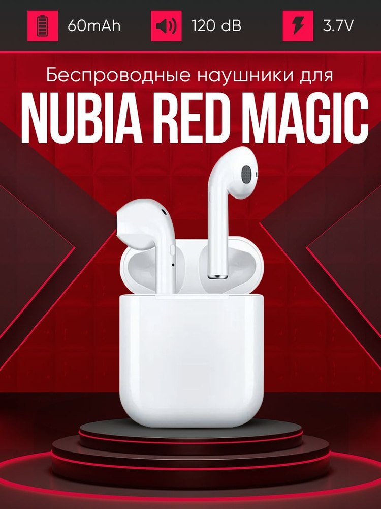 Беспроводные наушники для телефона Nubia red magic / Полностью совместимые наушники со смартфоном / i9S-TWS, #1