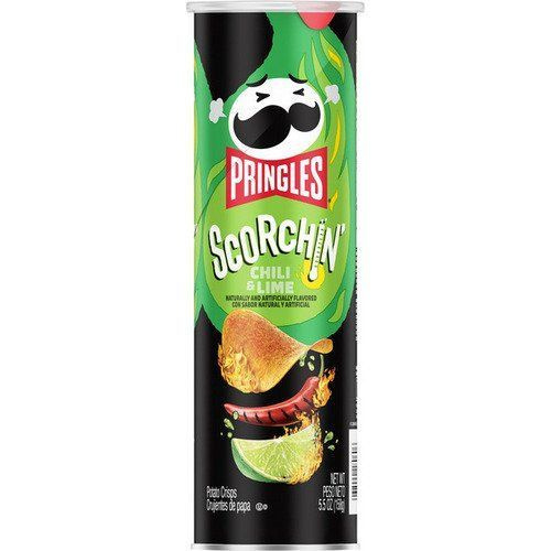 Чипсы Pringles Scorchin Extra Chili Lime, 158 г #1