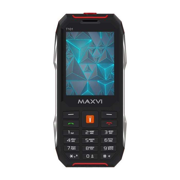 Мобильный телефон MAXVI T101 red #1