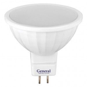 Светодиодная LED лампа General MR16 GU5.3 10W 6500K 6K 49,5x51 пластик/алюм 686400 (упаковка 10 штук), #1