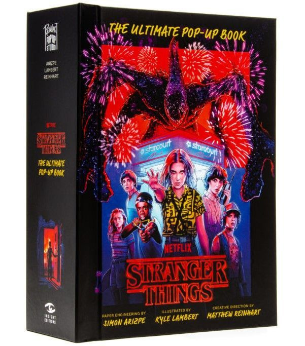 Stranger Things: The Ultimate Pop-Up Book // Очень странные дела Книга-панорама  #1