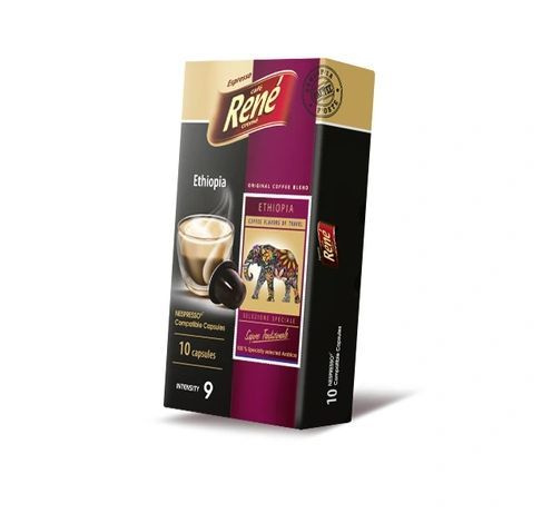 RENE Кофе Ethiopia, стандарт Nespresso, 10 капсул #1